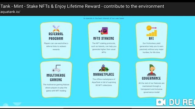 Aqua Tank game, cultivate fishes and other marine life creatures. The players in the game....