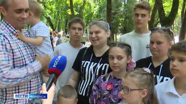 В воронежском «Орлёнке» отпраздновали День семьи, любви и верности 080724