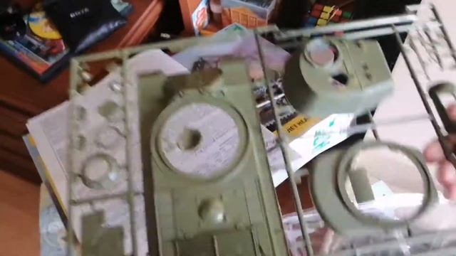 Распаковка модели ИС-2 Звезда