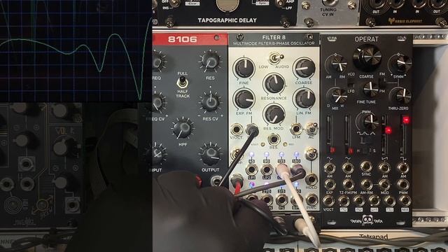 Joranalogue Filter 8 - self patched feedback