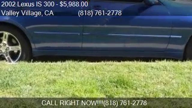 2002 Lexus IS 300 Base 4dr Sedan for sale in Valley Village,