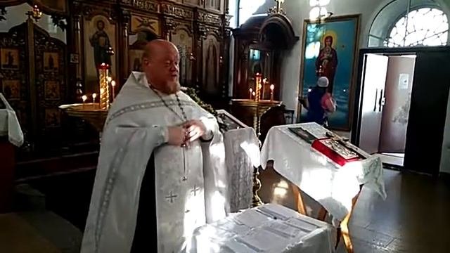 Молебен с Акафистом Пресвятой Богородице пред иконой  Избавление от бед страждущих 12 июня 2019г.