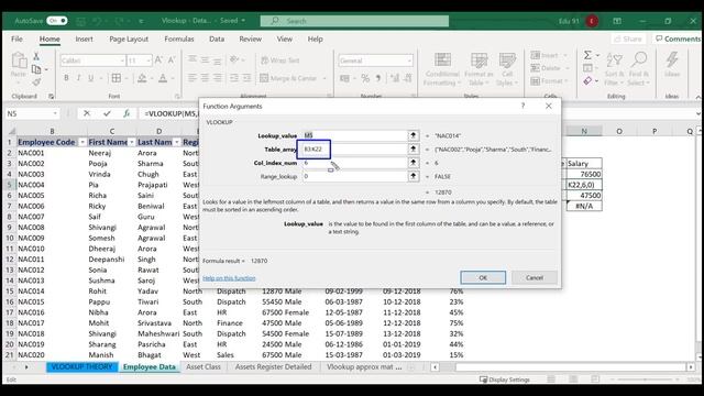 VLookup in Excel Part 1 | VLOOKUP सिर्फ़ 30 minute में (हिंदी) Excel Lecture 4 |  Neeraj Arora