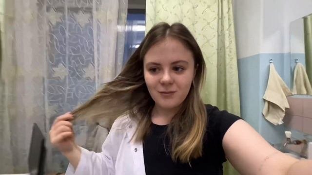 первый влог: дежурство в больнице, осенний новосибирск