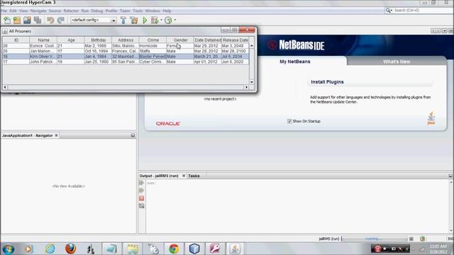 Java Netbeans Database Application MasterJam 2