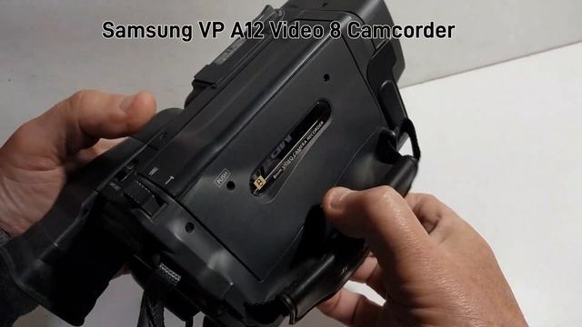 Samsung VP A12 8mm Camcorder