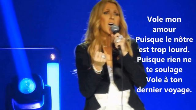 Céline Dion - Vole with Subtitles - Antwerp/Anvers 2016