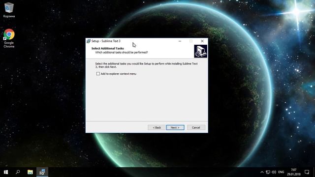 Установка Sublime Text 3