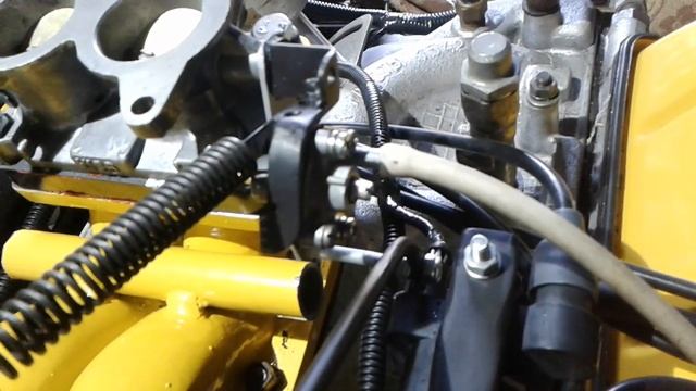 Два карбюратора К 126 на V8