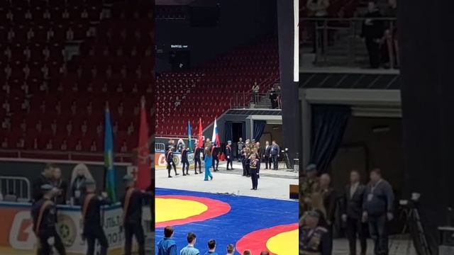 Открытие ХХIII Всероссийского юношеского турнира по самбо "Памяти подвигу 6й роты ВДВ"