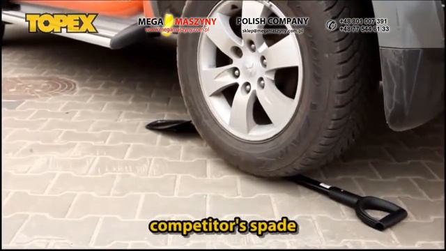 Szpadel metalowy ostry TOPEX 15A020