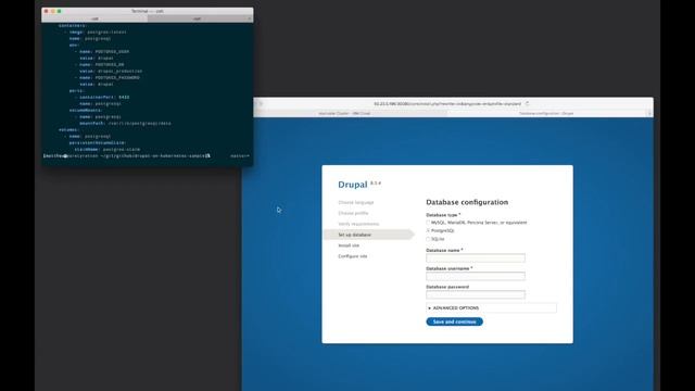 Deploy Drupal on Kubernetes