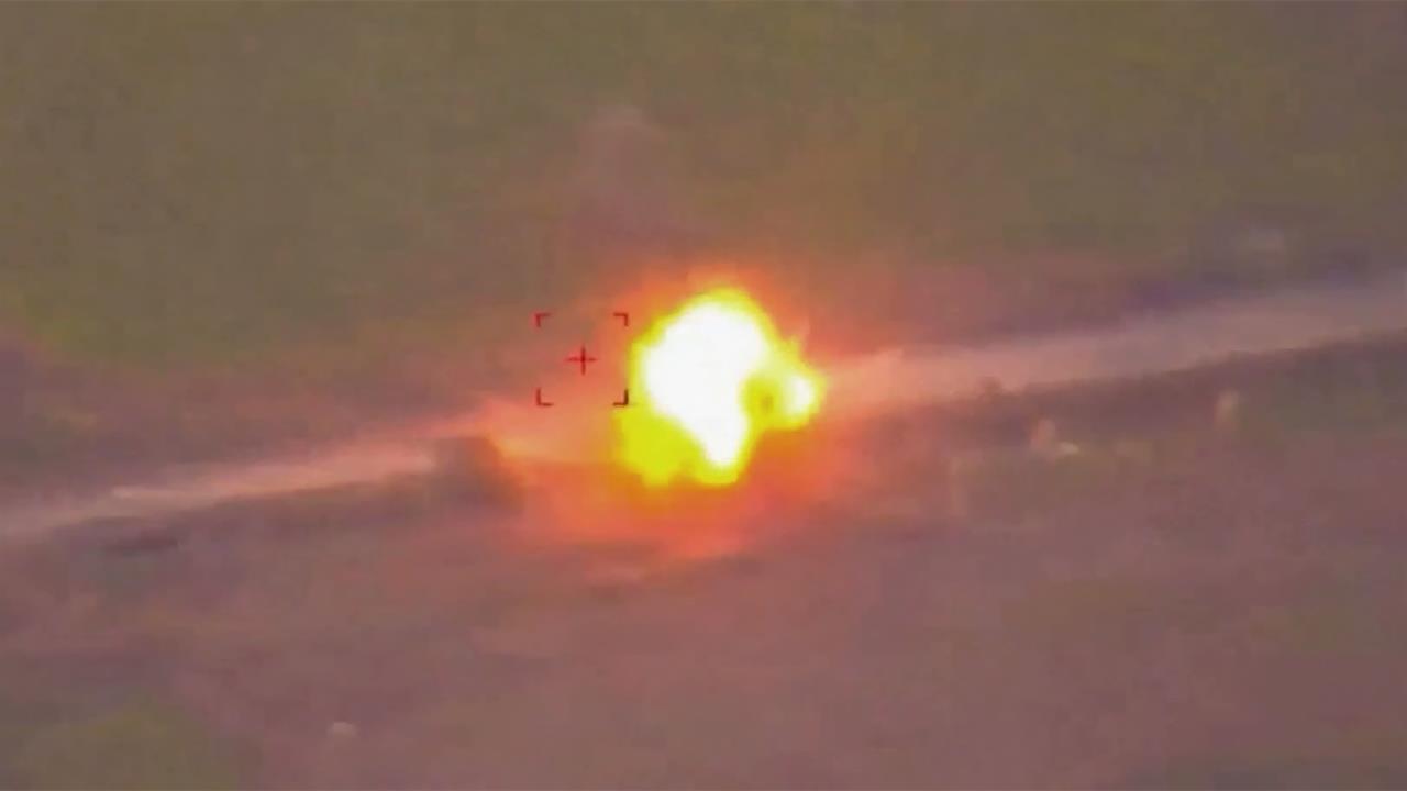 На Авдеевском участке среди уничтоженных боевых машин оказался американский Abrams
