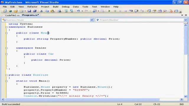 Namespaces in C# - Telugu-Lesson-11
