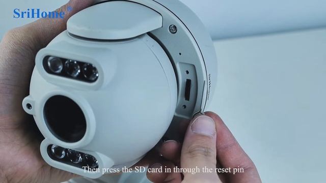 SriHome/Sricam 4G LTE 5X ZOOM 5MP PTZ Camera SH028E Operation Video