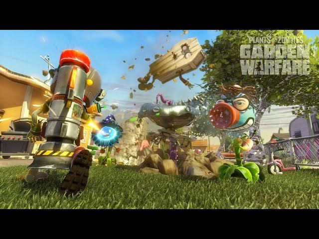 Онлайн баталии в Plants Vs Zombies Garden Warfare. Маты (18+)