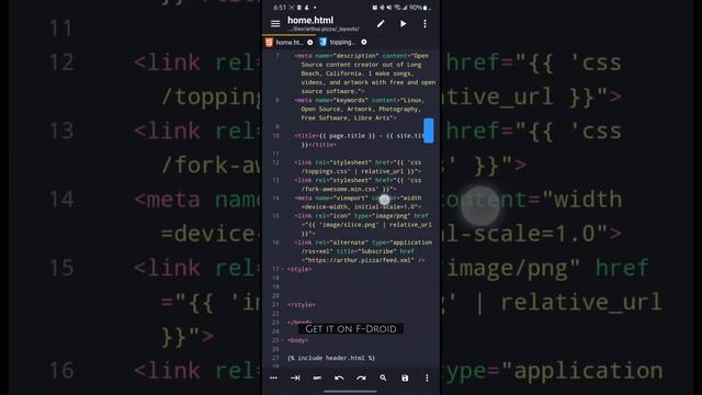 ACODE for Android