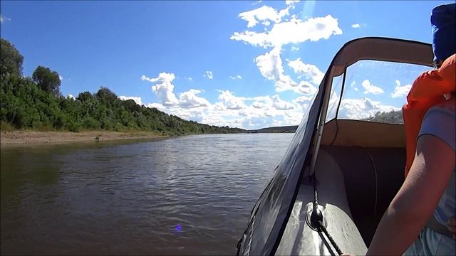 Лодка РИБ АЭРО. Сезон 2017. Часть 1. Прогулка по Оке.