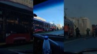 Невский район Санкт-Петербурга? у трамвая горит крыша на улице Солидарности 7/1 #санктпетербург #жкх