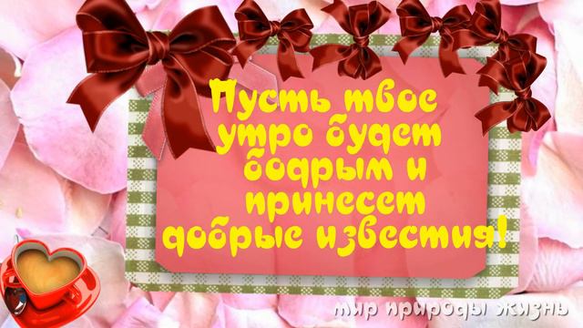 Пусть твоей энергии хватит на целый день!
