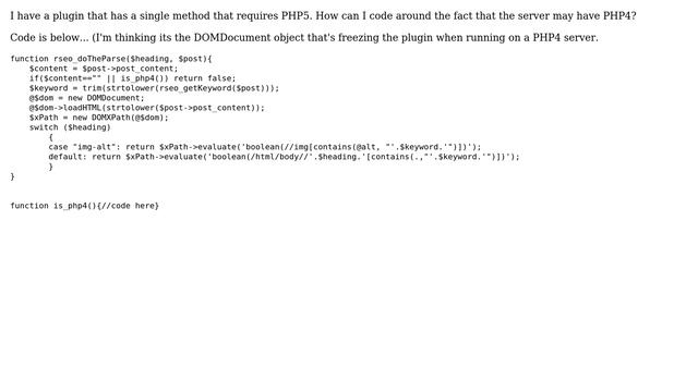 Wordpress: Does WordPress have a built in reference to the PHP version its running under?