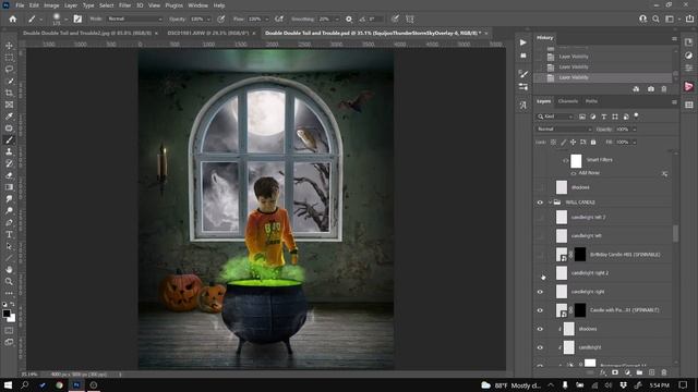 Halloween Photoshop Edit