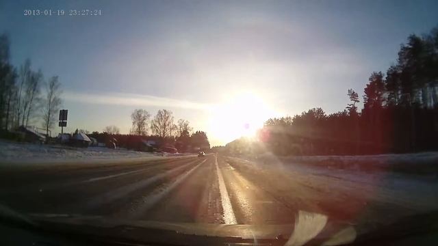 Трасса Киров - Нижний Новгород 11.02.2018 г.