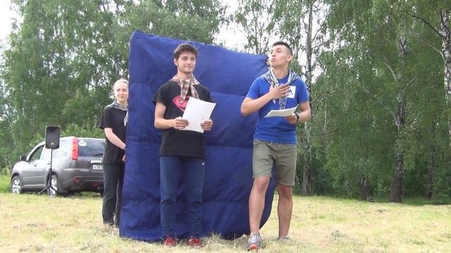 турслет Щекино 2018 выступление 16 школы 13 июня