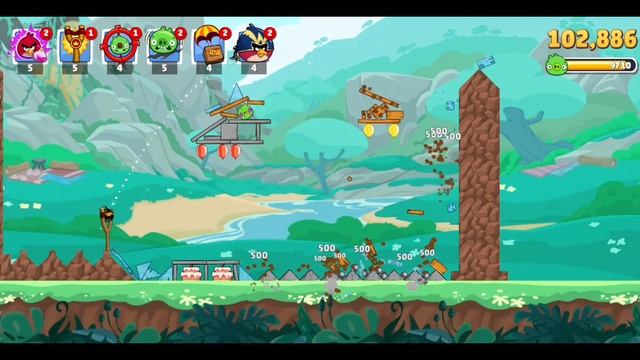 angry birds game play ll angry game play phone mai #video game play #tranding #viral