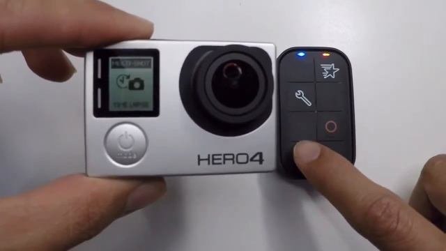 Подключение пульта  Telesin и камеры  GoPro HERO4