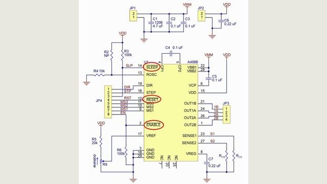 ?A4988 Driver Tutorial How To Use ENABLE, SLEEP, And RESET Pins For Stepper Motor Control