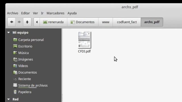 Demo crear documento PDF de archivo XML CFDI