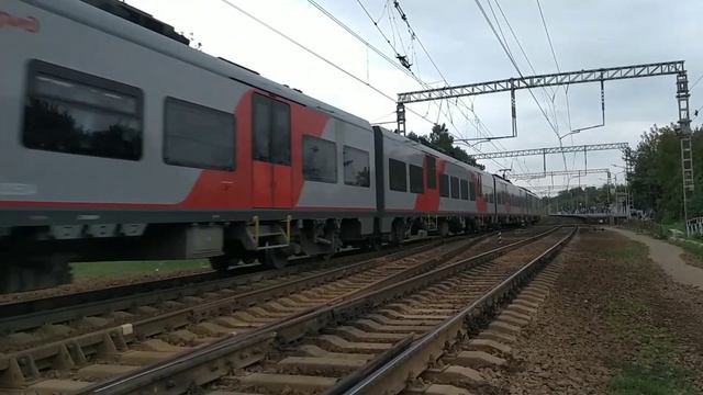 Электропоезд ЭС2ГП-005 "Ласточка" с сообщением Москва-Иваново.
