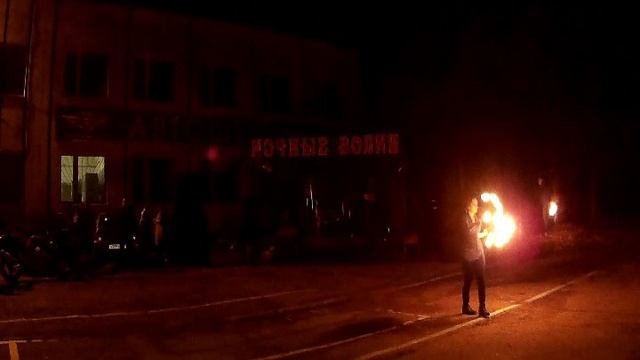 Закрытие МотоСезона.Смоленск- фаер-шоу 