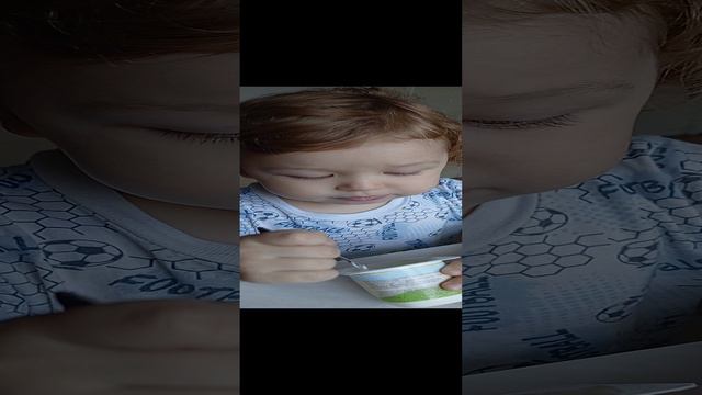 Утренняя беседа с сыном ☺️..