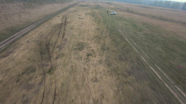 За крылом на FPV