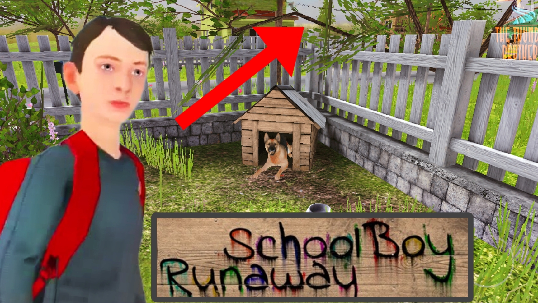 Залез на ДЕРЕВО и сбежал от родителей ➣ SchoolBoy Runaway