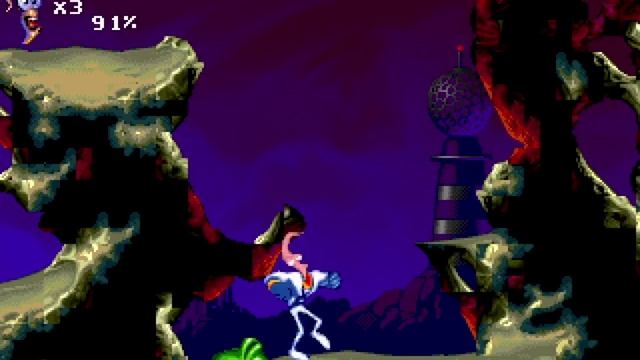 Earthworm Jim 2  PC MS-DOS Longplay Full Gameplay