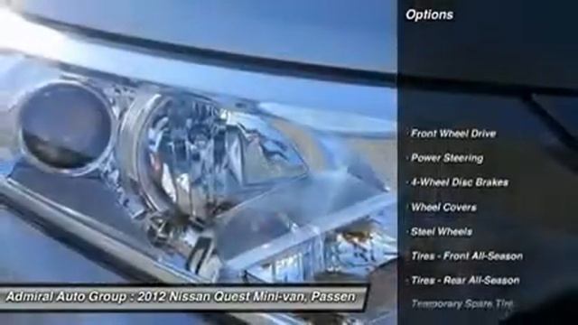 2012 NISSAN QUEST Egg Harbor Township, NJ 12453