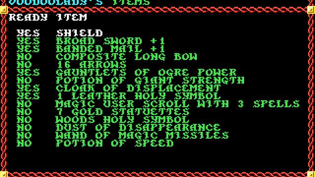 Pool of Radiance (MS-DOS) - Часть 3 из 6, 1988, AD&D, SSI (tandy sound)