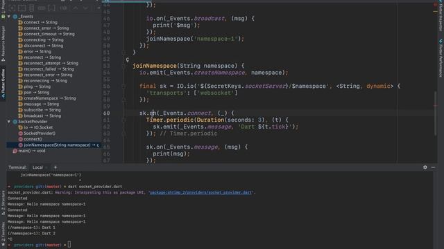 Socket-io with Dart (part 2 - End)