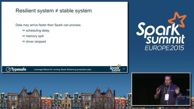 Leverage Mesos for Running Spark Streaming Production Jobs
