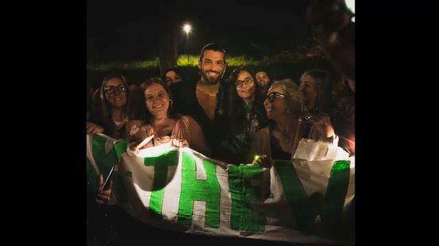Can Yaman and Demet Özdemir ran into each other at a party in Italy!