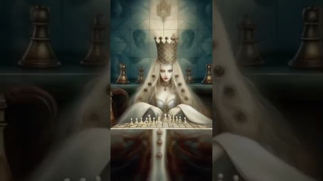 Белая Шахматная Королева