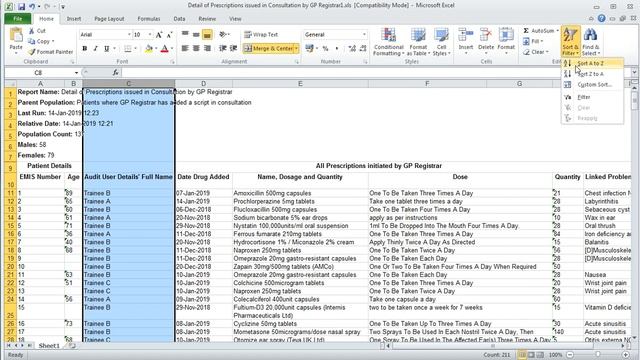 EMIS tutorial on prescribing