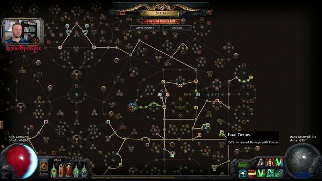 PoE ☼ Chaotic Poisonous BladeFall Build #1 ☼ Dual wield, BladeFall Totem Shadow