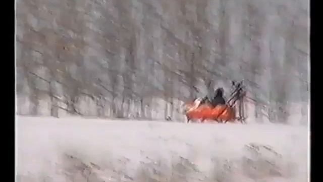 Аэросани- очень опасная игрушка.