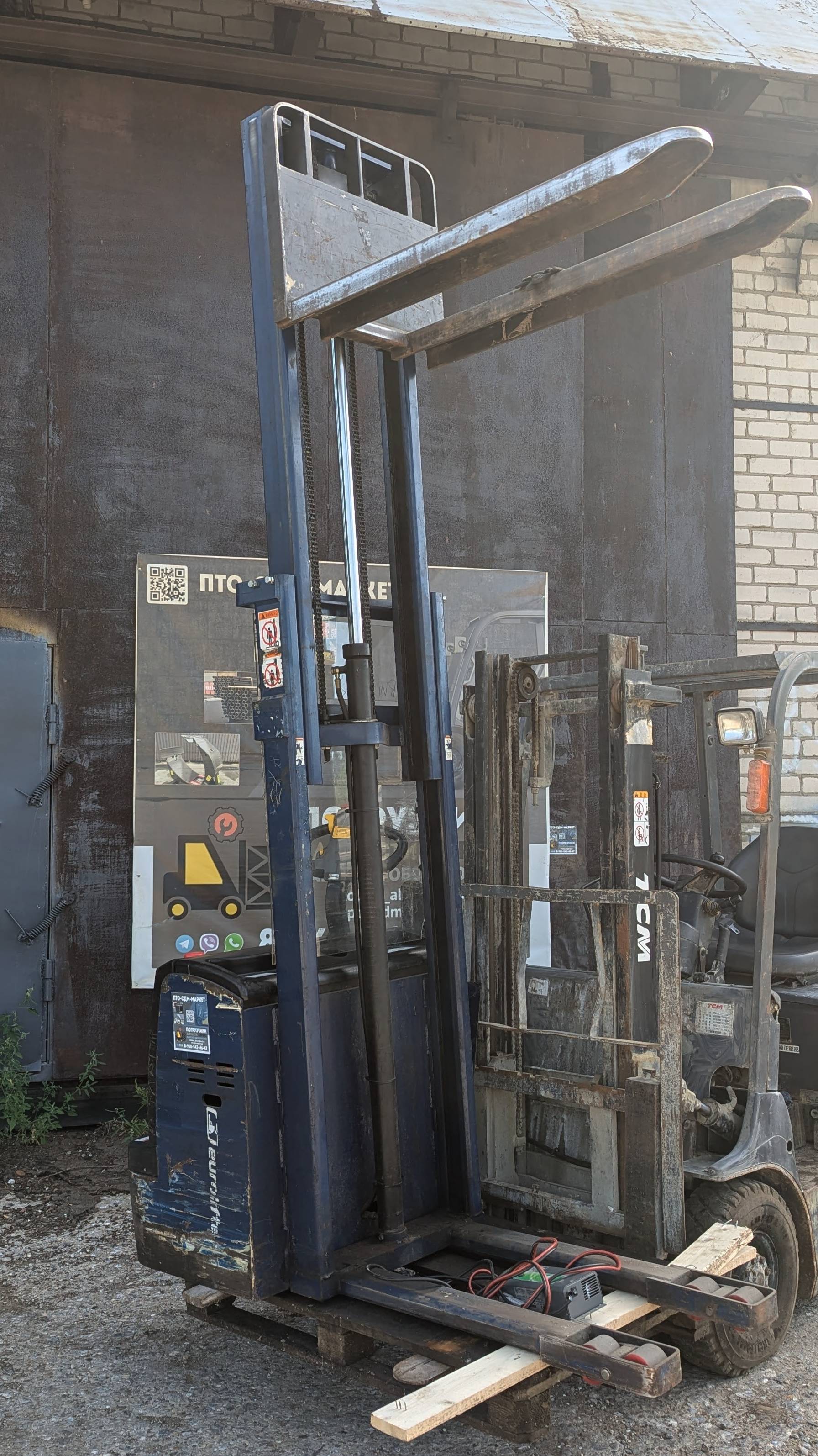 Б/у электроштабелер Eurolifter CMX 12/25 1,2т 2,5м 2013 г.в. 5400 часов