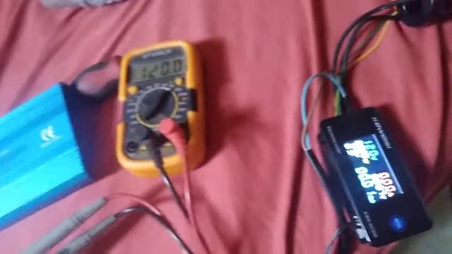 teste do inversor lvyuan de 12 v  2000w