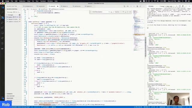 Update Database with Websockets | Coding in Javascript | The Code of War
